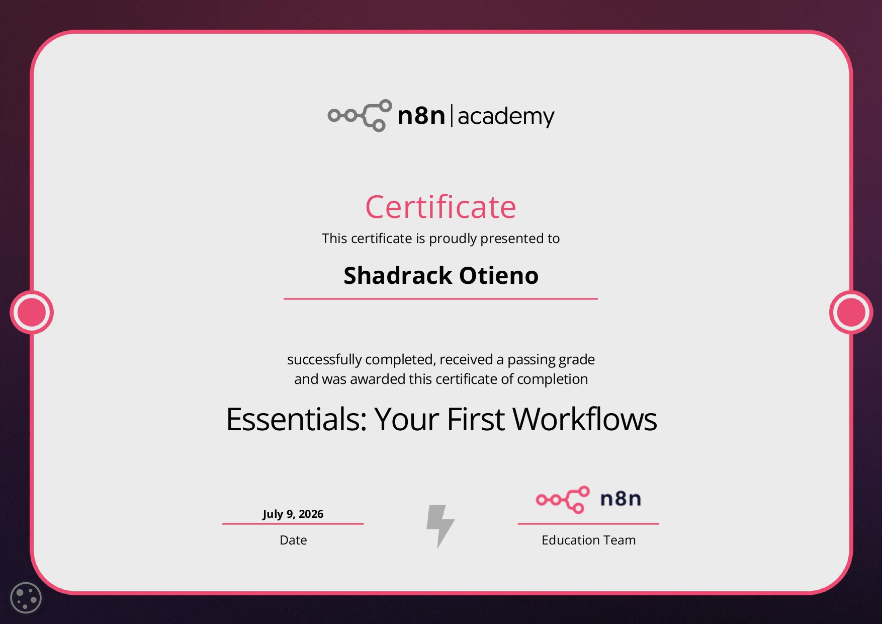 Essentials: Your First Workflows
